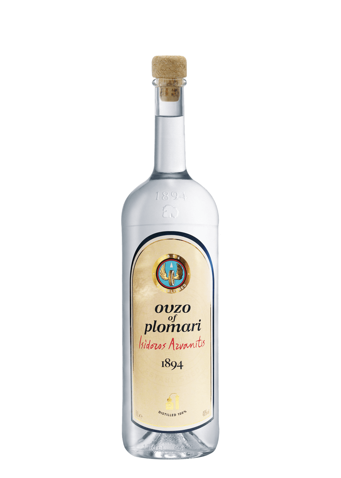 Ouzo Of Plomari Isidoros Arvanitis 1L