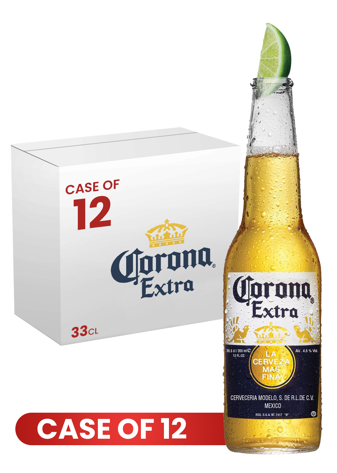 Corona Btl 35.5 CL X 12 Case