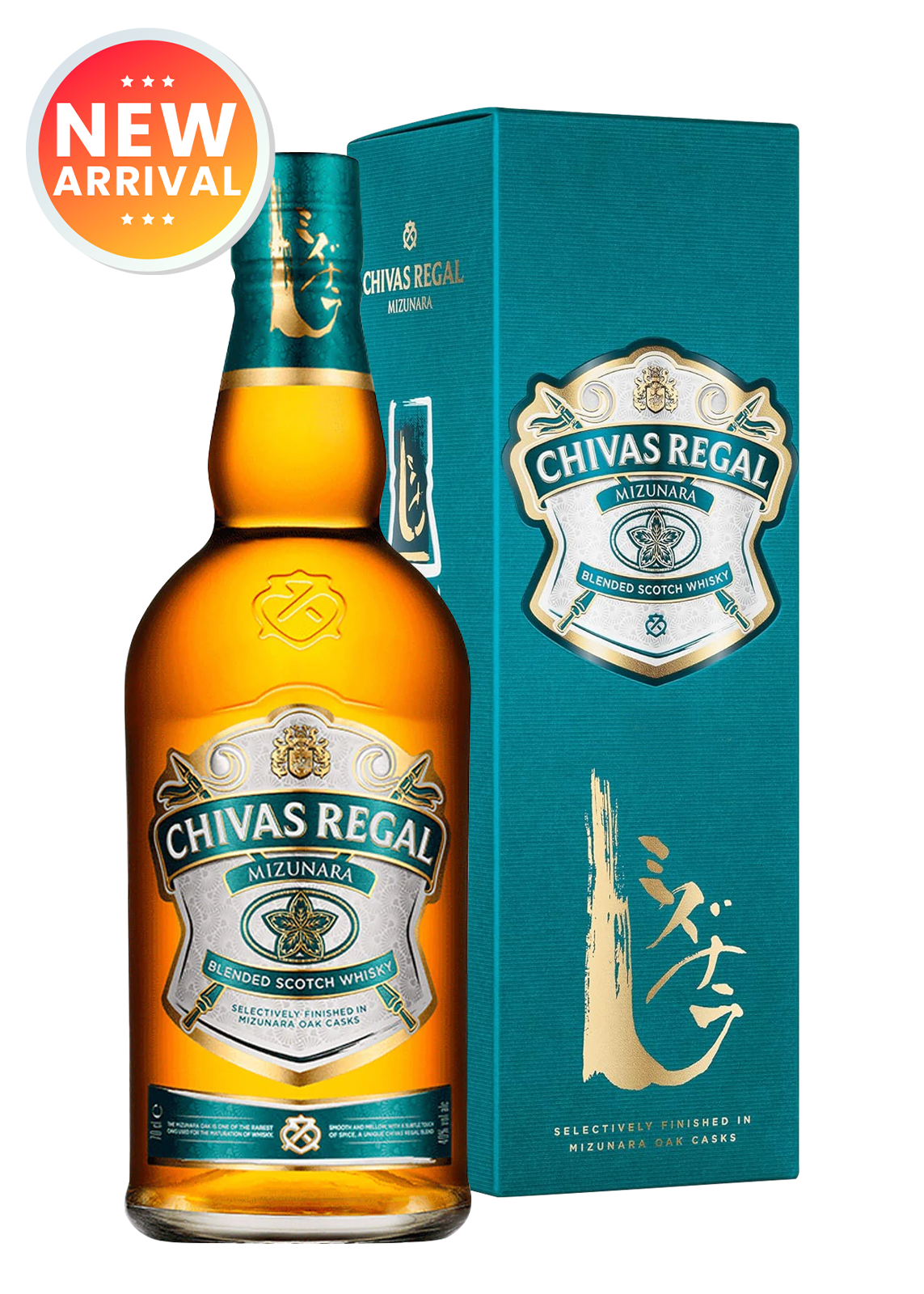 Chivas Regal Mizunara Blended Scotch Whisky 70Cl