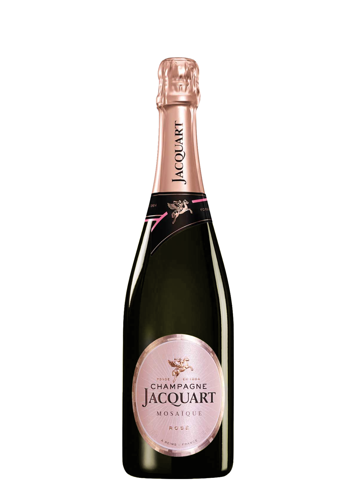 Jacquart Rose Mosaique 75Cl