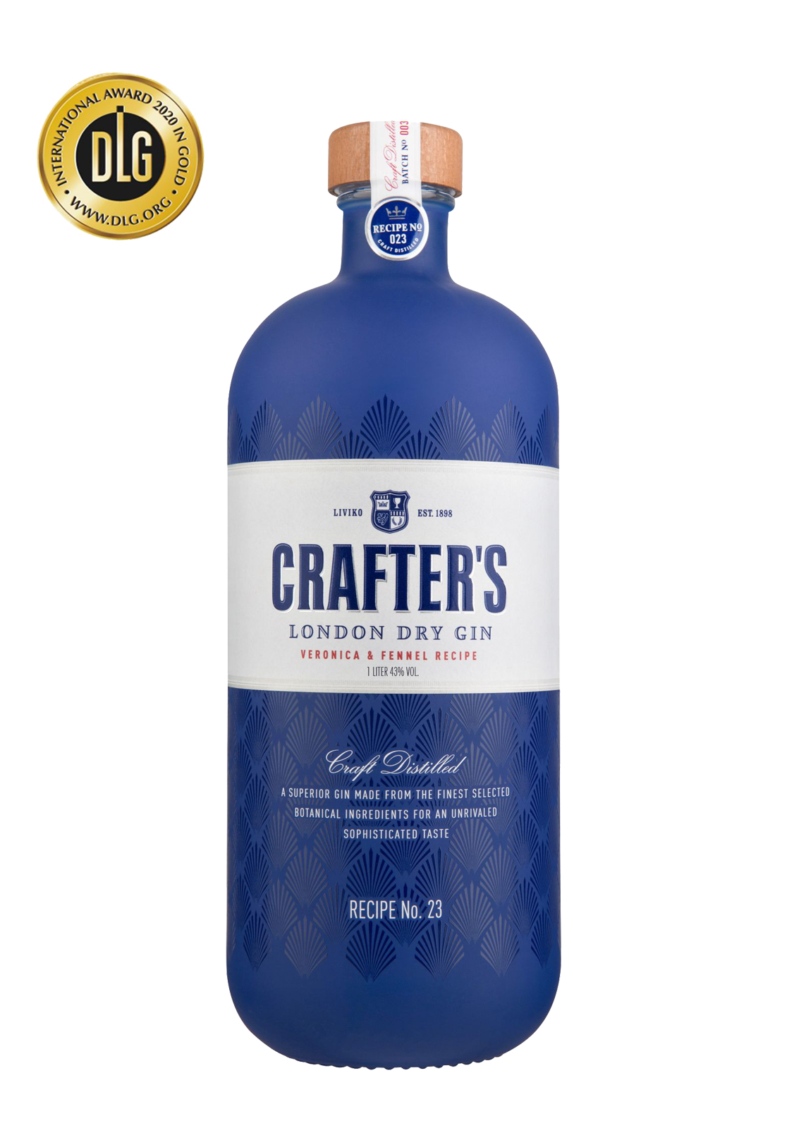 Crafter's London Dry Gin 1L