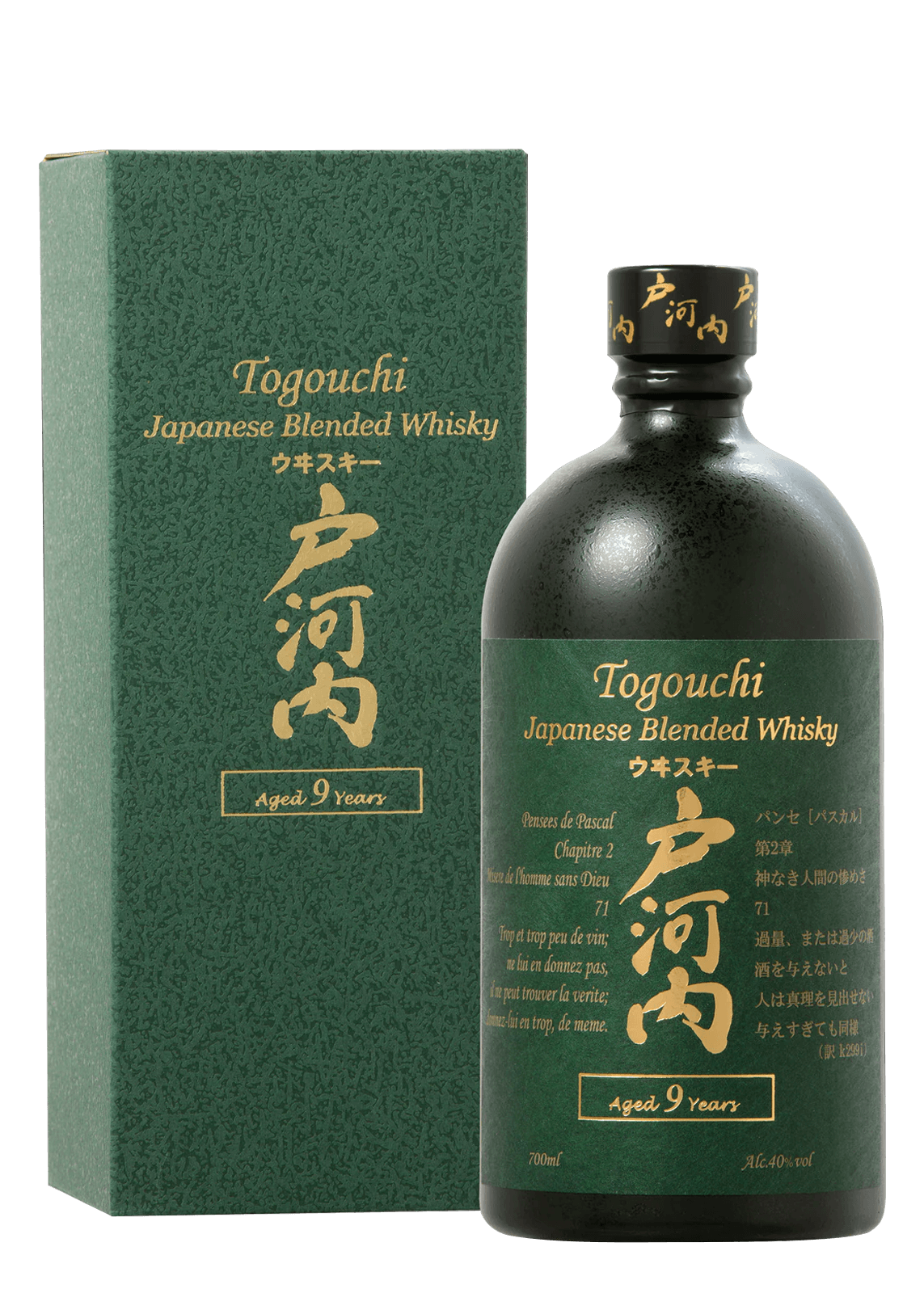 Togouchi 9YO Japanese Blended Whisky 70cl