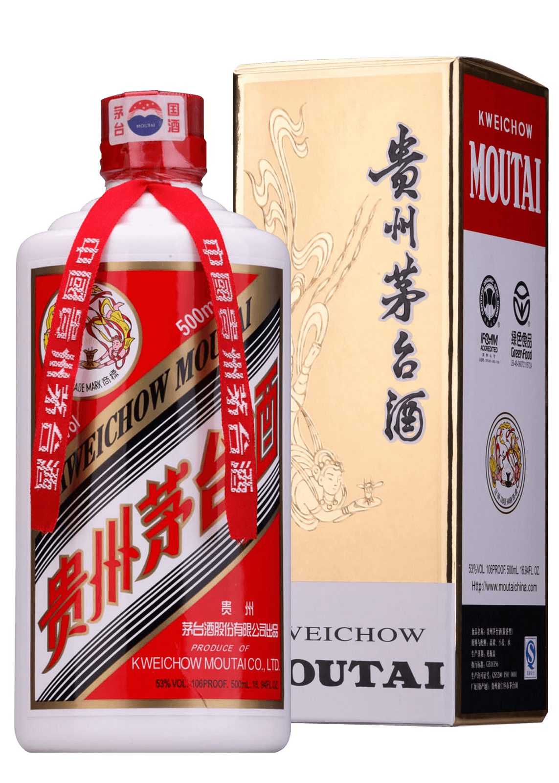 Kweichow Moutai Chiew Flying Fairy 53% 50Cl 2024