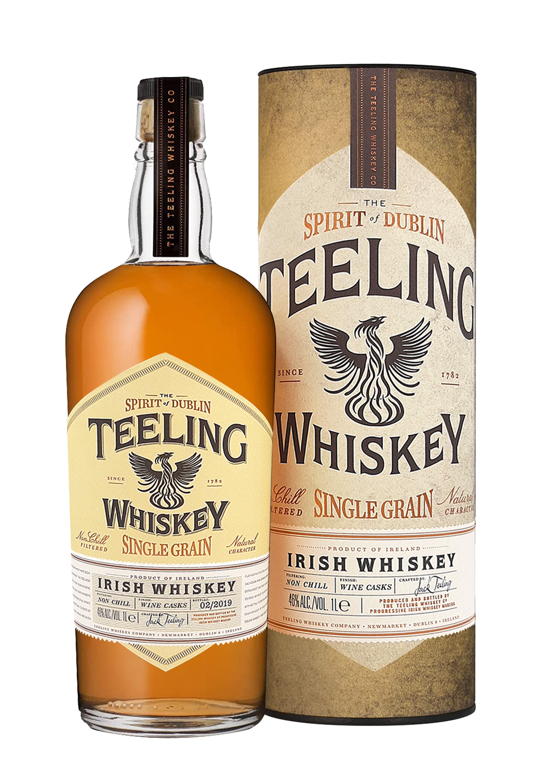 Teeling Single Grain Irish Whiskey 1L