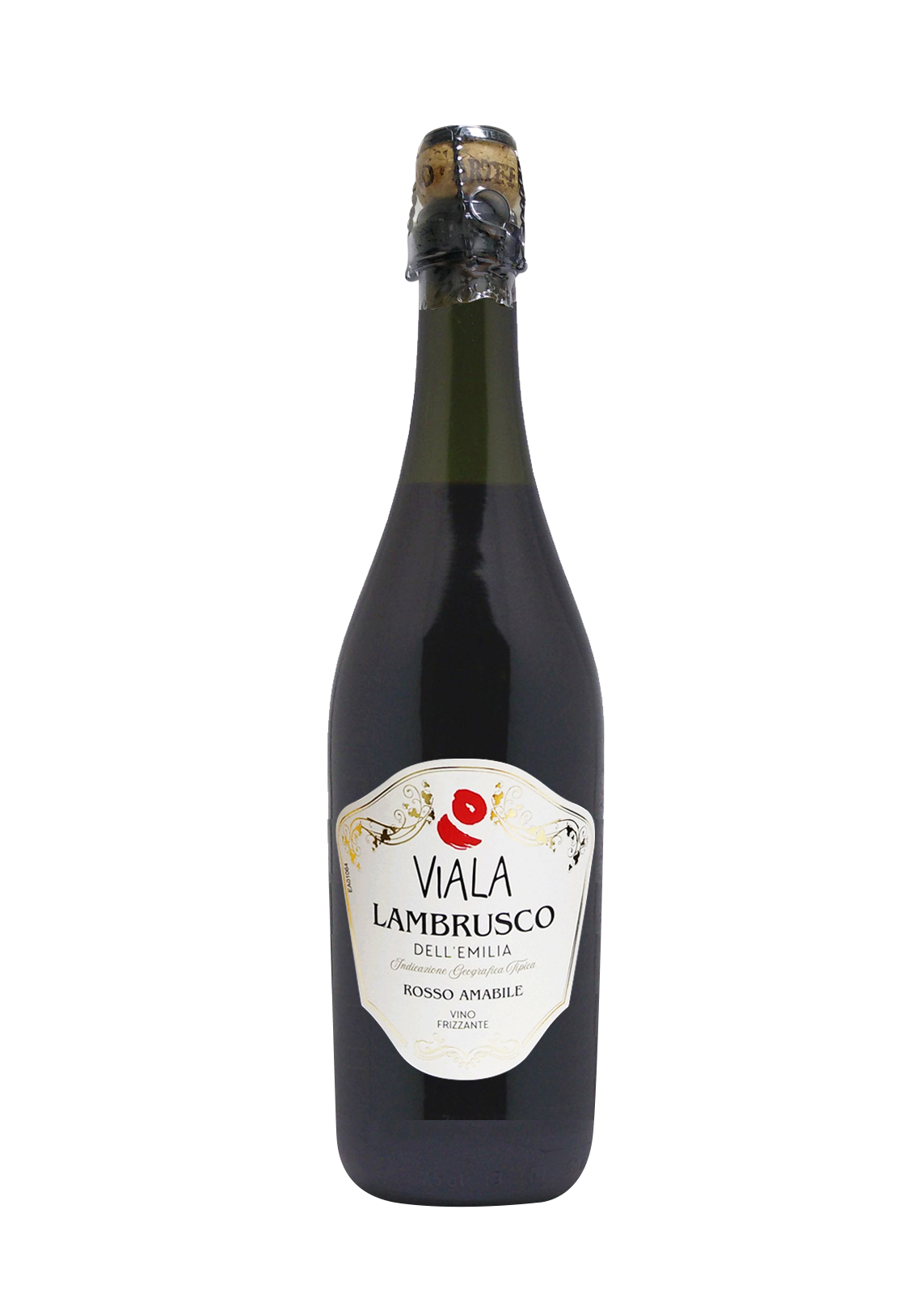 Viala Lambrusco Dell Emilia Rosso Amabile 75Cl