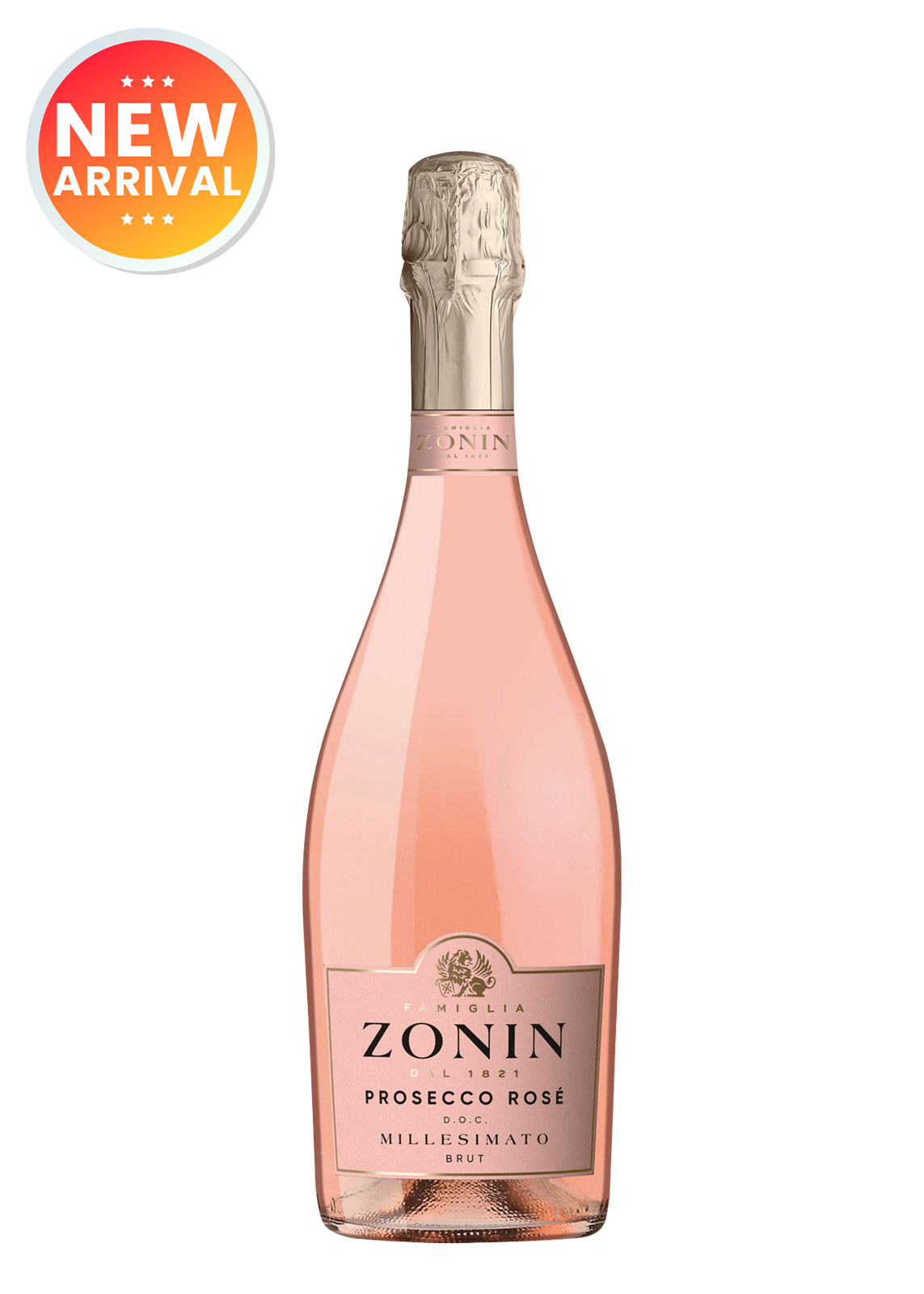 Zonin Prosecco Rose Millesimato Brut 75Cl
