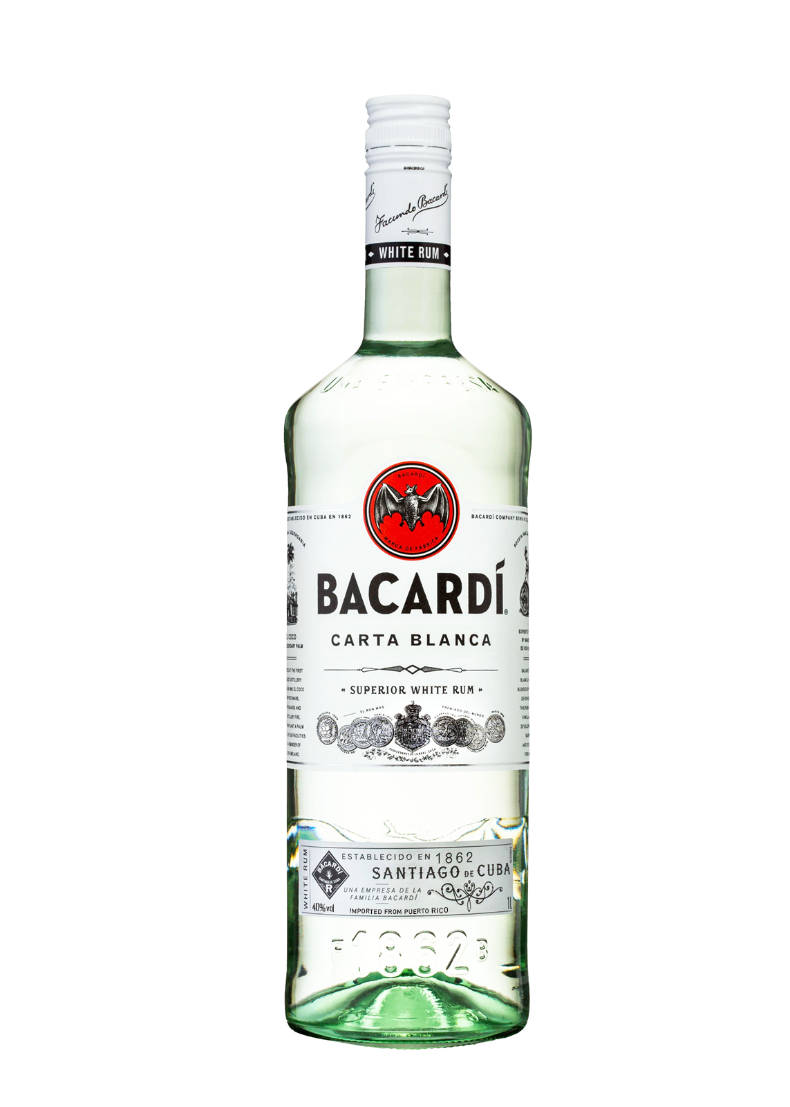 Bacardi Carta Blanca 1L