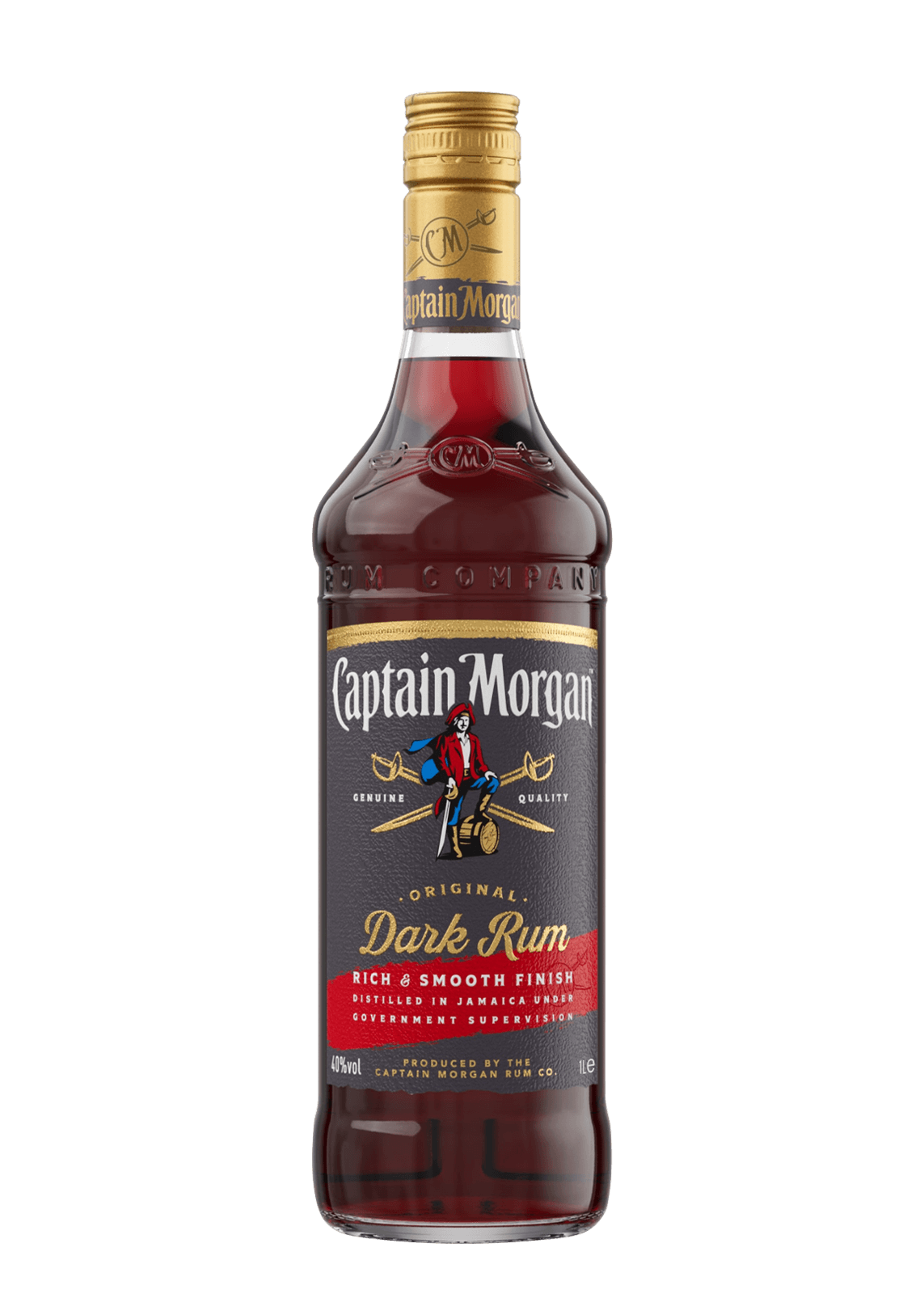 Captain Morgan Dark Rum 1L