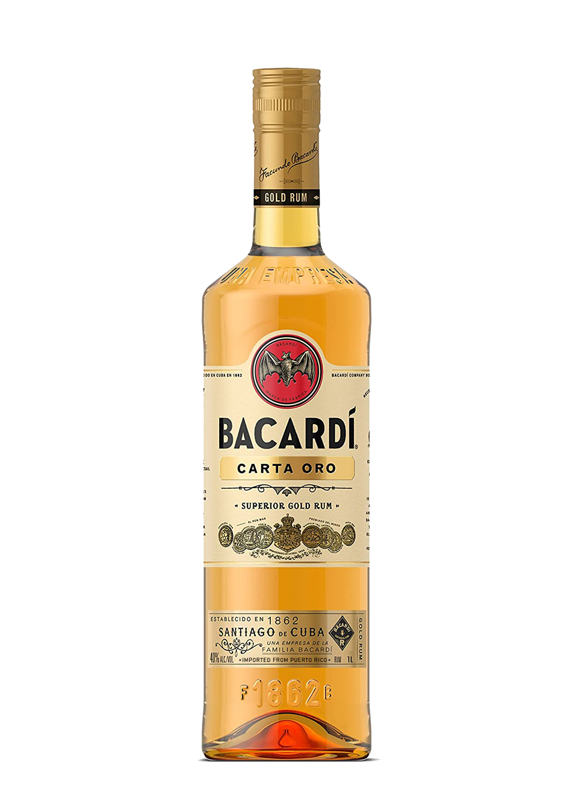 Bacardi Carta Oro 1L