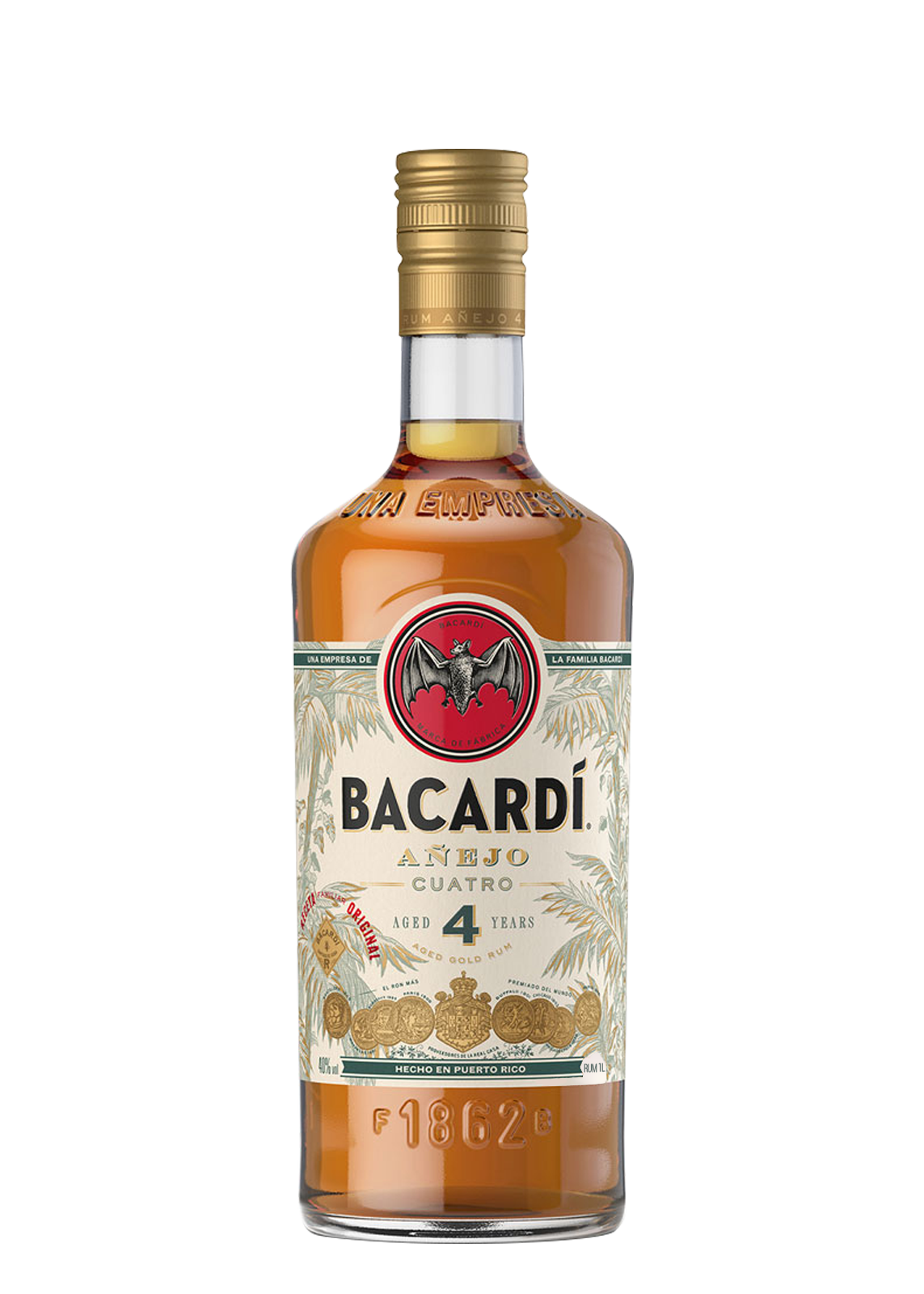 Bacardi Anejo Cuatro 4YO 1L