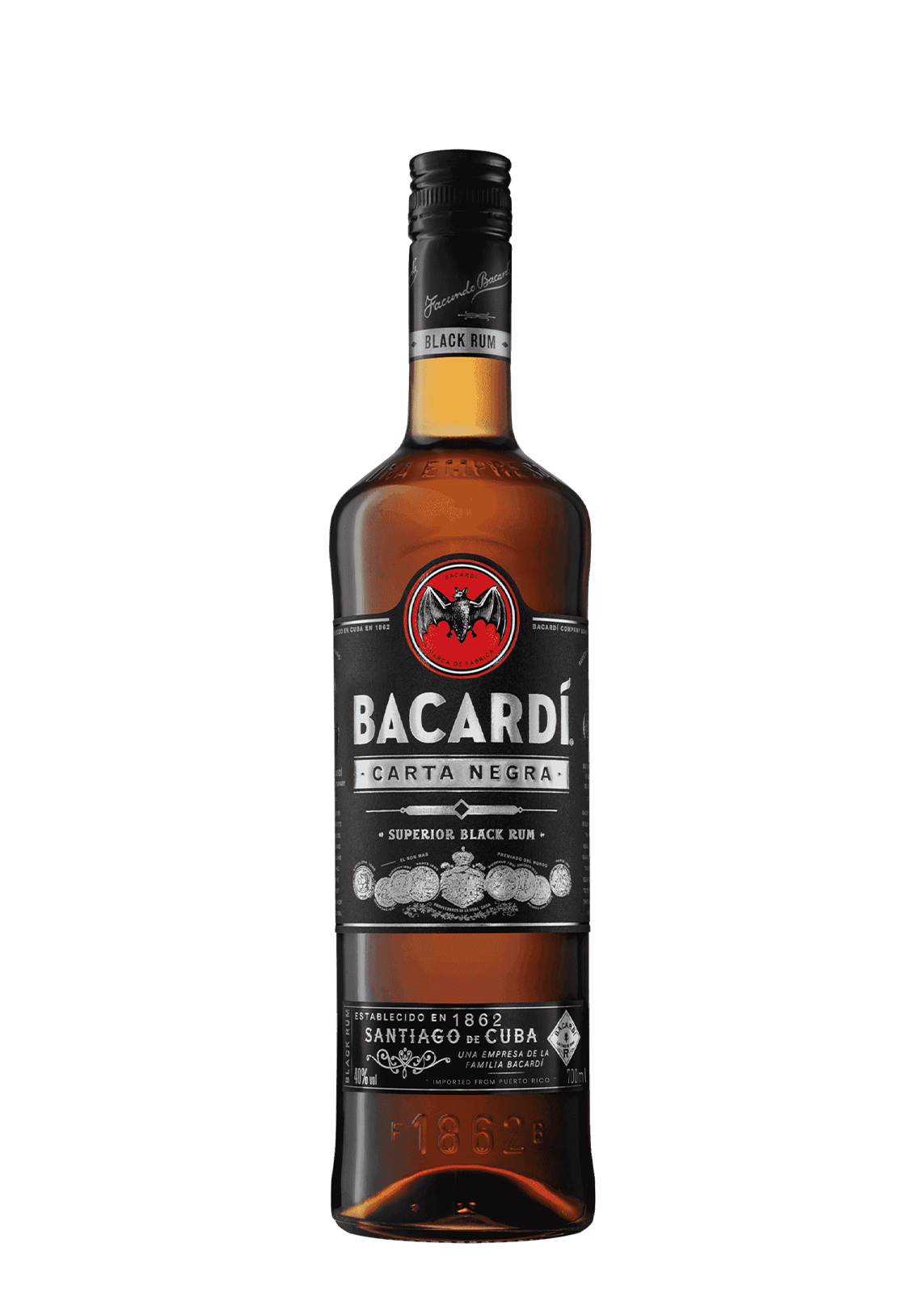 Bacardi Carta Negra 70cl