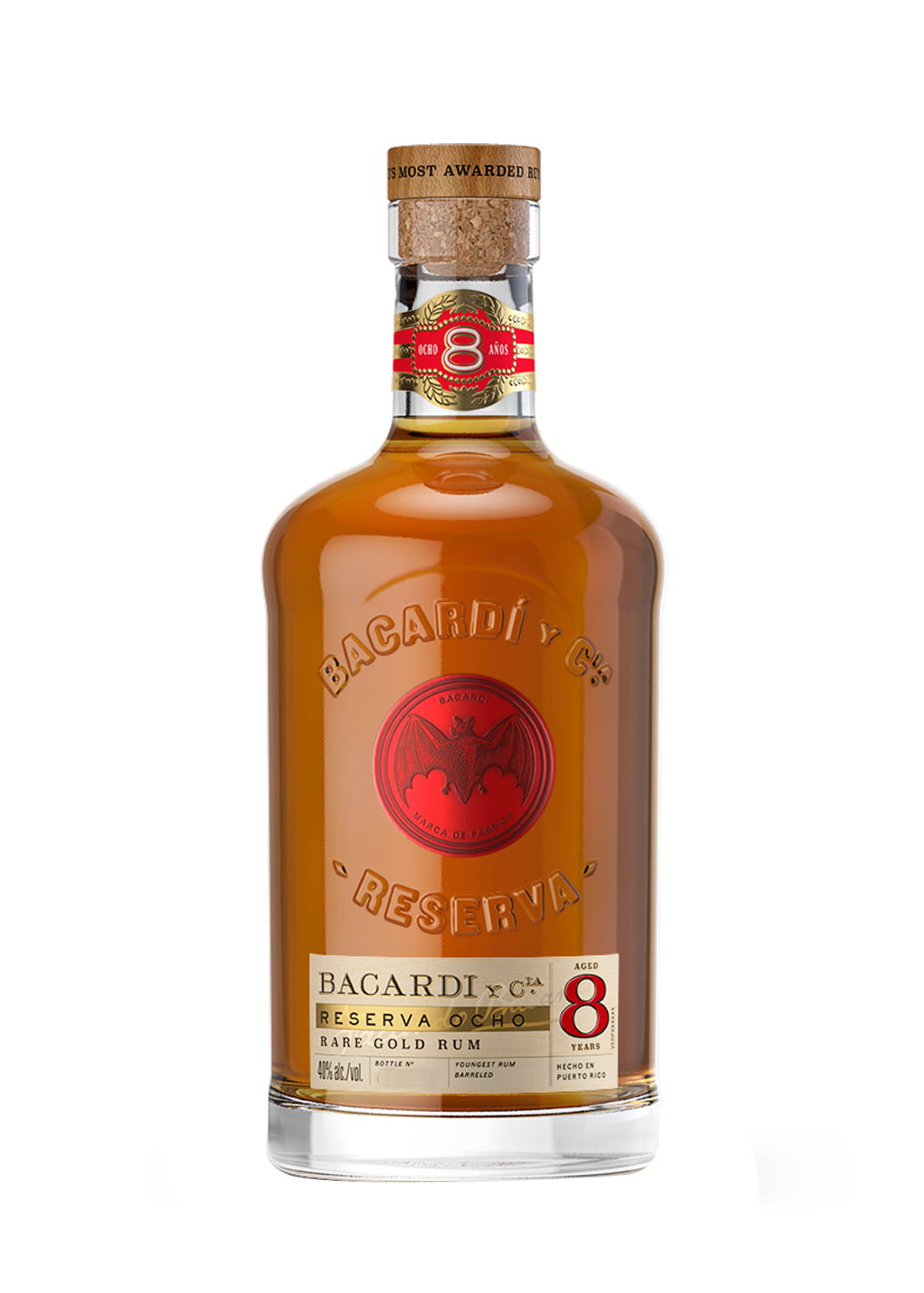 Bacardi Reserva Ocho 8YO 1L