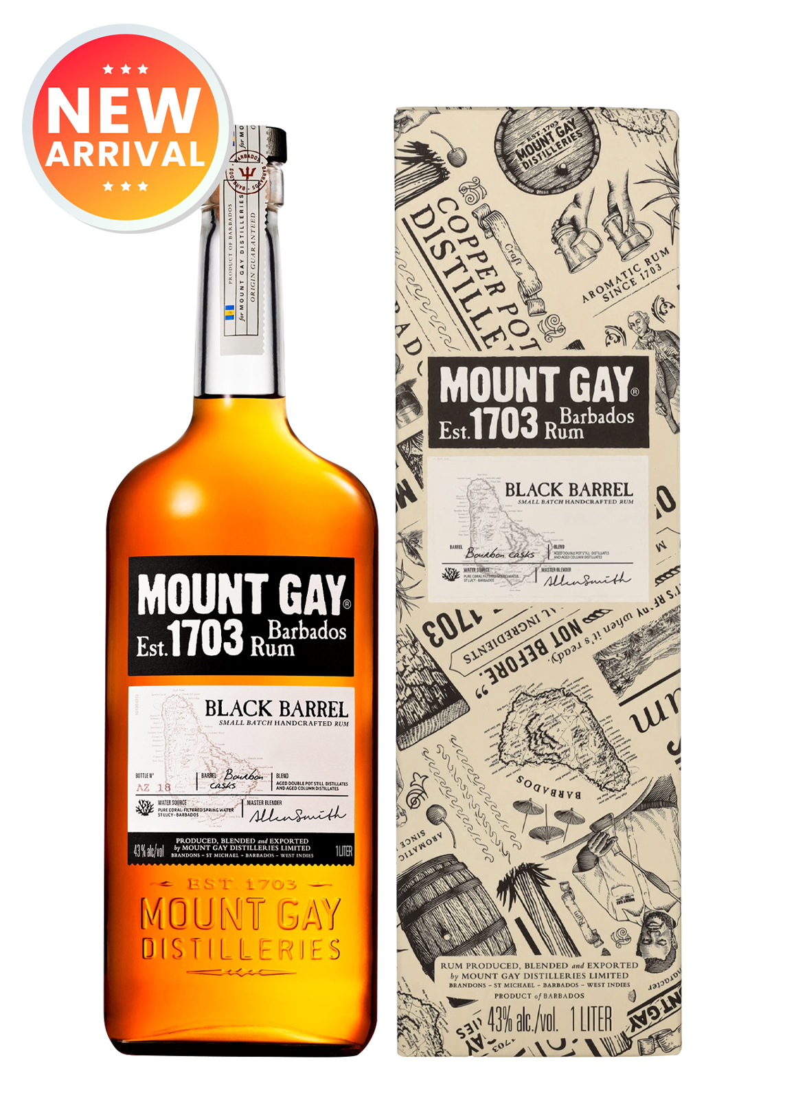 Mount Gay Black Barrel 1L