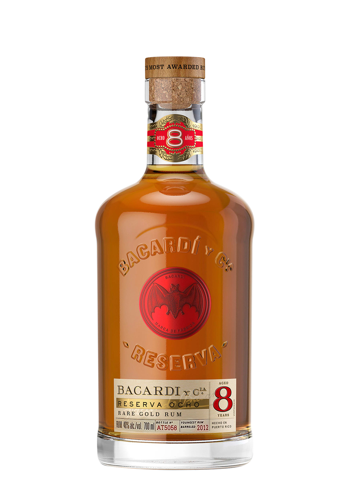 Bacardi Reserva Ocho 8YO 70Cl