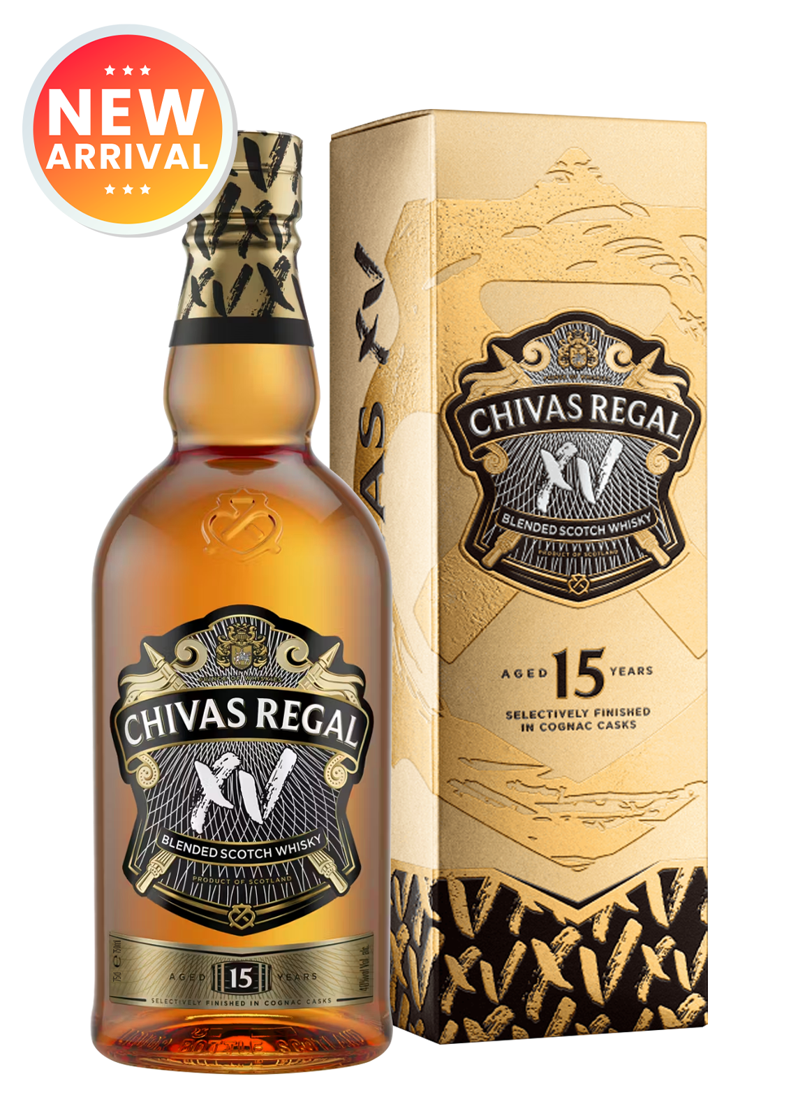 Chivas Regal XV Blended Scotch Whisky 75Cl