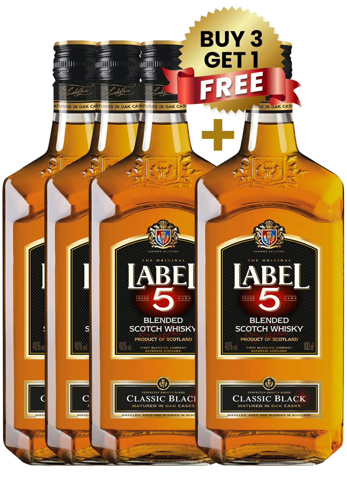 Label 5 Whisky 1L (Buy 3 Get 1 Free)