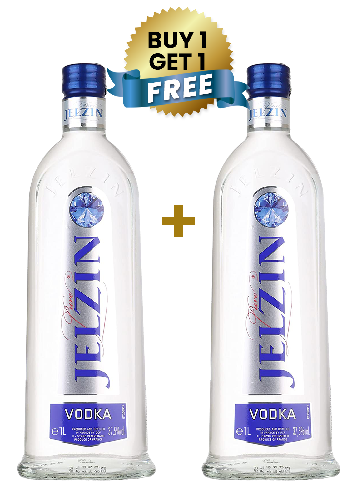 Jelzin Vodka 1L Promo